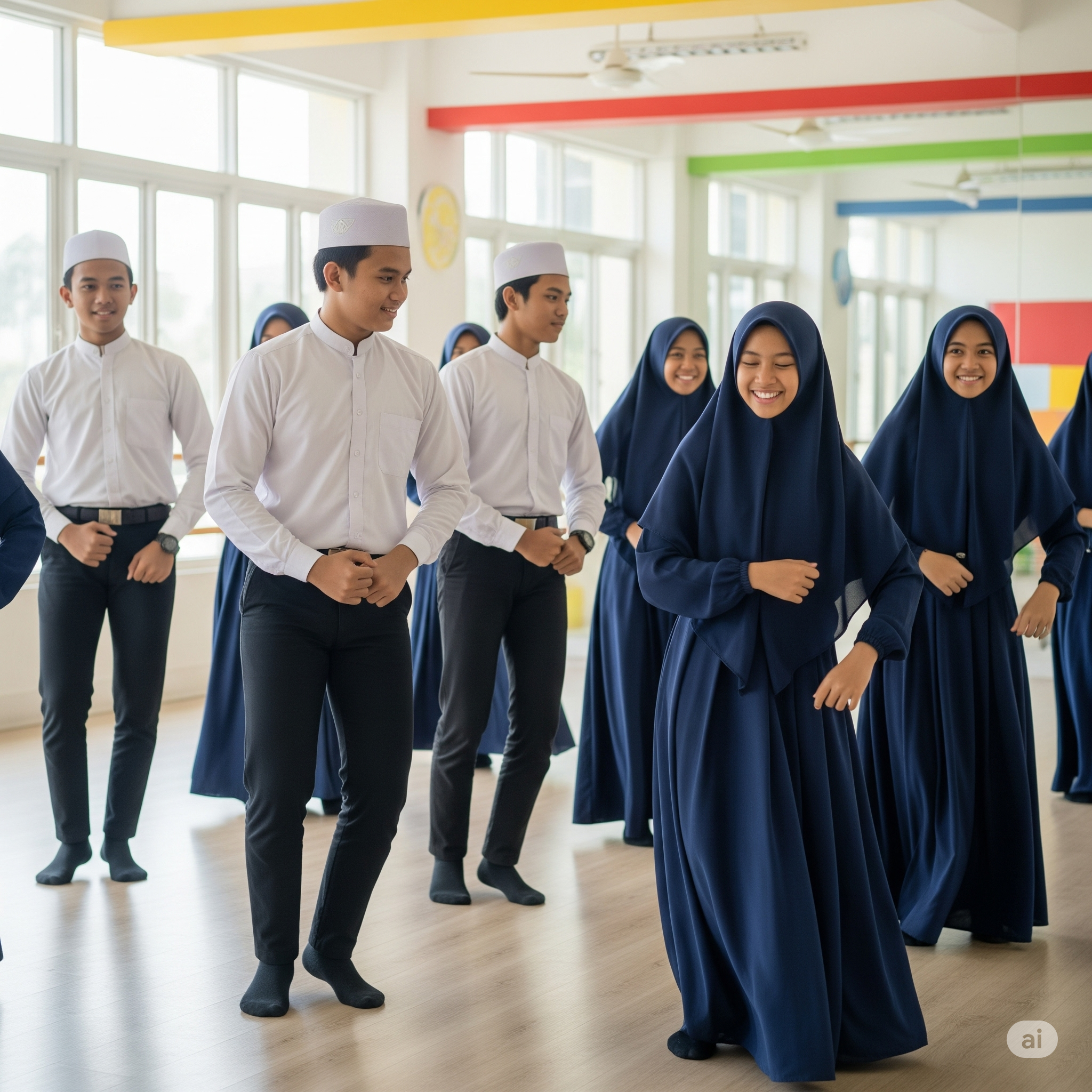 Harmoni Gerak dan Seni: Siswa SMP Islam Melestarikan Budaya Melalui Tari Tradisional